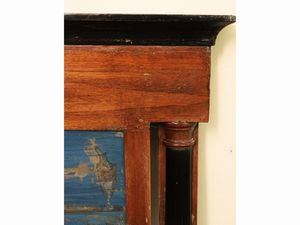 Cornice in noce e legno ebanizzato  - Asta Dballage. Occasioni in asta - Associazione Nazionale - Case d'Asta italiane