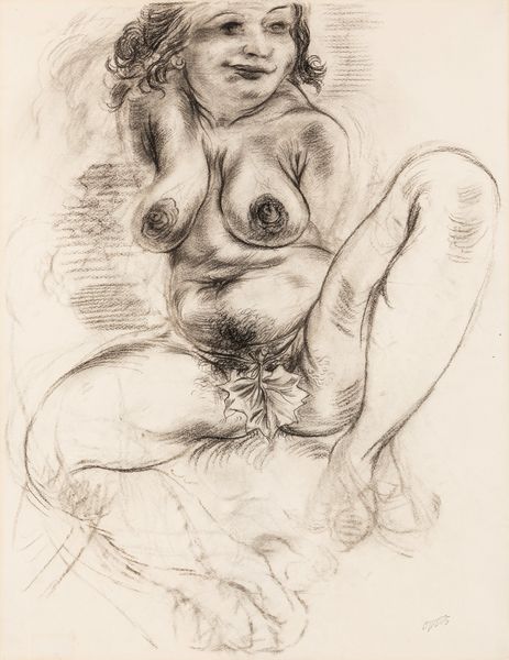 George Grosz : Sitting Female Nude Eva  - Asta Off Season / Arte Moderna e Contemporanea - Associazione Nazionale - Case d'Asta italiane