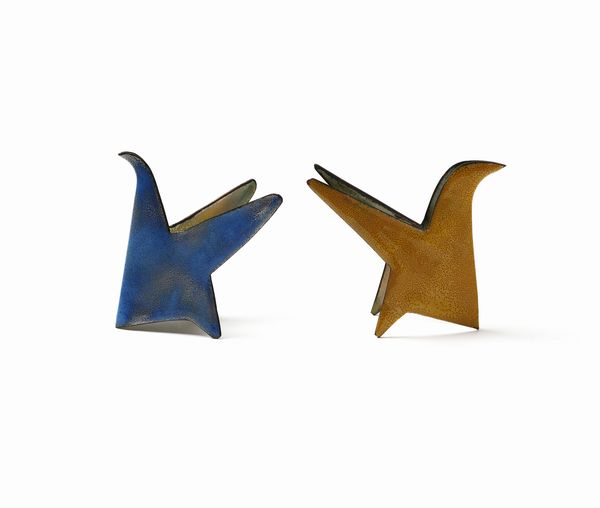 GIO' PONTI (1891-1979) & PAOLO DE POLI (1905-1996) : Due uccelli  - Asta Asta 471 | DESIGN E ARTI DECORATIVE DEL NOVECENTO Online - Associazione Nazionale - Case d'Asta italiane