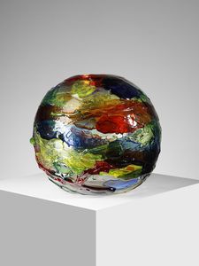 AULENTI GAE (1927 - 2012) - Vaso Geacolor per Venini, Murano