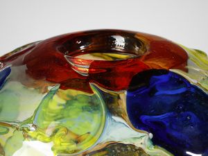 AULENTI GAE (1927 - 2012) : Vaso Geacolor per Venini, Murano  - Asta Asta 471 | DESIGN E ARTI DECORATIVE DEL NOVECENTO Online - Associazione Nazionale - Case d'Asta italiane