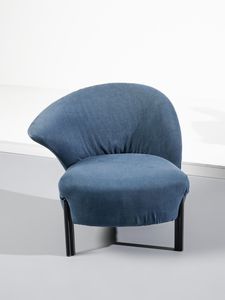 SAPORITI : Coppia di poltrone mod. Calla  - Asta Asta 471 | DESIGN E ARTI DECORATIVE DEL NOVECENTO Online - Associazione Nazionale - Case d'Asta italiane