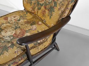 ERCOLANI LUCIAN RANDOLPH (1988 - 1976) : Coppia di poltroncine per Ercol, Regno Unito  - Asta Asta 471 | DESIGN E ARTI DECORATIVE DEL NOVECENTO Online - Associazione Nazionale - Case d'Asta italiane