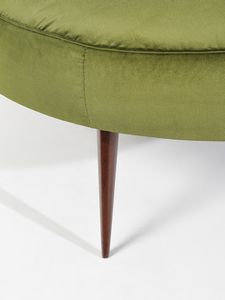 MANIFATTURA ITALIANA : Grande pouf  - Asta Asta 471 | DESIGN E ARTI DECORATIVE DEL NOVECENTO Online - Associazione Nazionale - Case d'Asta italiane