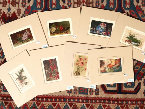 Nature morte con fiori  - Asta Flora & Fauna. Una collezione di stampe - Associazione Nazionale - Case d'Asta italiane