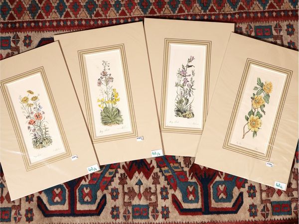 Fiori  - Asta Flora & Fauna. Una collezione di stampe - Associazione Nazionale - Case d'Asta italiane