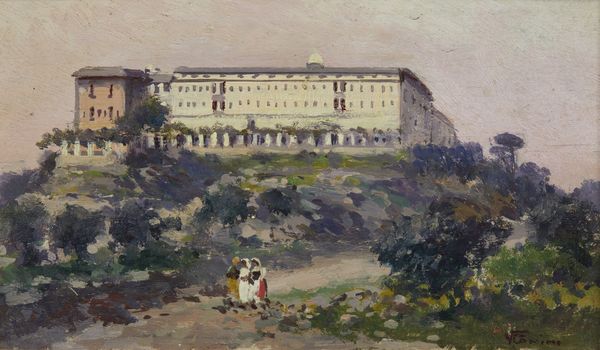 CANINO VINCENZO (1892 - 1978) : Badia di Montecassino  - Asta Asta 472 | ARTE ANTICA E DEL XIX SECOLO Virtuale - Associazione Nazionale - Case d'Asta italiane