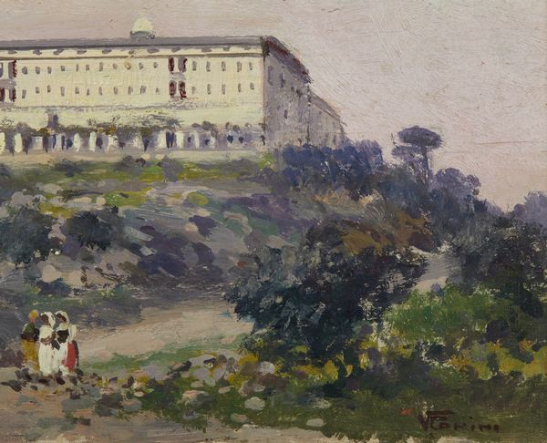 CANINO VINCENZO (1892 - 1978) : Badia di Montecassino  - Asta Asta 472 | ARTE ANTICA E DEL XIX SECOLO Virtuale - Associazione Nazionale - Case d'Asta italiane