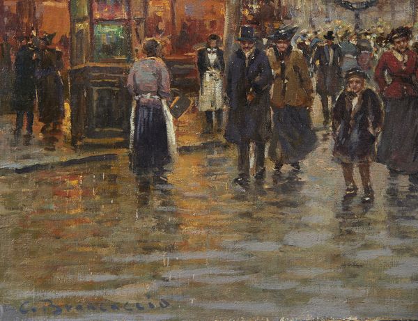 BRANCACCIO CARLO (1861 - 1920) : Nello stile di. Parigi, Place de l'Opra  - Asta Asta 472 | ARTE ANTICA E DEL XIX SECOLO Virtuale - Associazione Nazionale - Case d'Asta italiane