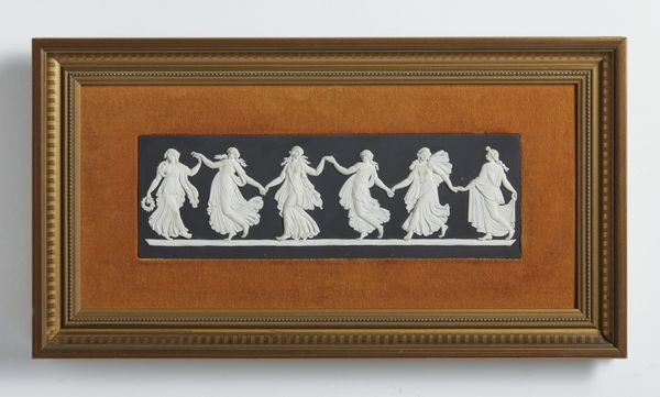 MANIFATTURA DI WEDGWOOD, XX SECOLO : Placca rettangolare in ceramica nera e bianca raffigurante la Danza delle Ore  - Asta Asta 472 | ARTE ANTICA E DEL XIX SECOLO Virtuale - Associazione Nazionale - Case d'Asta italiane