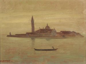 MAFFEIS OSVALDO (1917 - 1954) : L'isola di San Giorgio a Venezia  - Asta Asta 472 | ARTE ANTICA E DEL XIX SECOLO Virtuale - Associazione Nazionale - Case d'Asta italiane