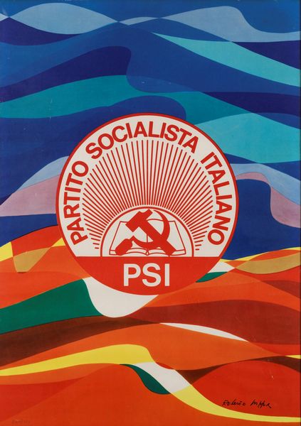 ROBERTO CRIPPA : PSI - Partito Socialista Italiano  - Asta Dall'Ottocento all'Arte Contemporanea - Associazione Nazionale - Case d'Asta italiane