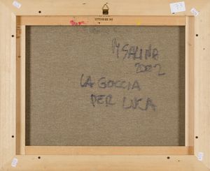 Mario Salina : La goccia per Luca  - Asta Dall'Ottocento all'Arte Contemporanea - Associazione Nazionale - Case d'Asta italiane