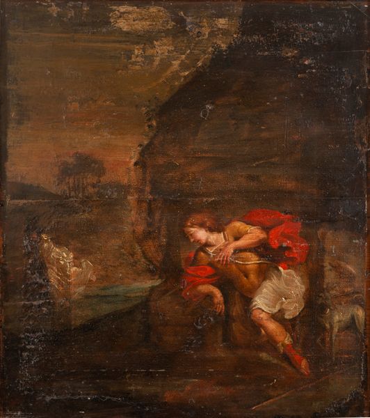 Scuola emiliana, secolo XVIII : Narciso  - Asta Incanti d'Arte - Associazione Nazionale - Case d'Asta italiane