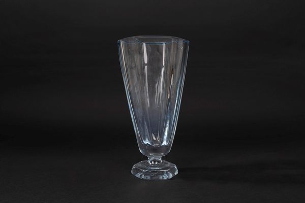 Vaso in cristallo, secolo XX  - Asta Incanti d'Arte - Associazione Nazionale - Case d'Asta italiane