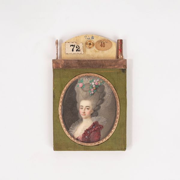 Carnet da ballo con miniatura, secolo XVIII  - Asta Incanti d'Arte - Associazione Nazionale - Case d'Asta italiane