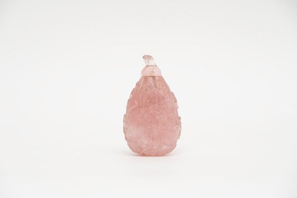 Snuff-bottle in quarzo rosa, Cina secolo XX  - Asta Incanti d'Arte - Associazione Nazionale - Case d'Asta italiane