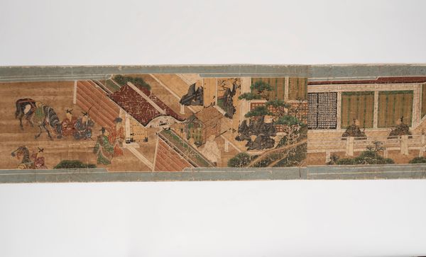 Emakimono su stoffa, Giappone secolo XVII -  XVIII  - Asta Incanti d'Arte - Associazione Nazionale - Case d'Asta italiane