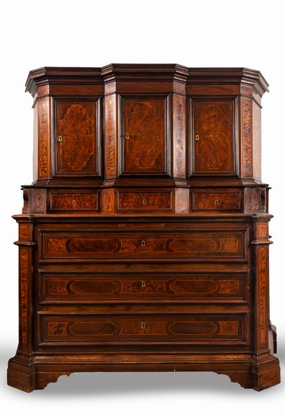 Grande credenza a due corpi, Francoforte secolo XVIII  - Asta Incanti d'Arte - Associazione Nazionale - Case d'Asta italiane