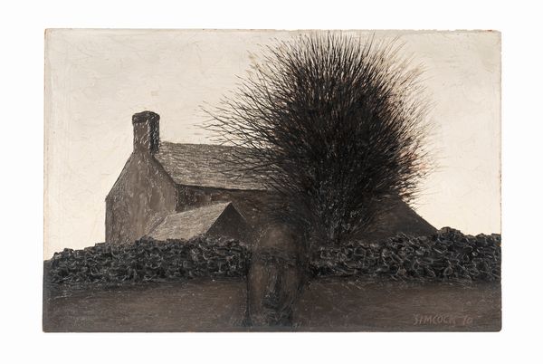 Jack Simcock : Paesaggio inglese con cottage  - Asta Incanti d'Arte - Associazione Nazionale - Case d'Asta italiane