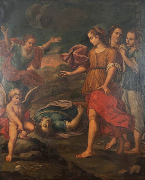 Scuola italiana, secolo XVII : Morte di Adone  - Asta Incanti d'Arte - Associazione Nazionale - Case d'Asta italiane