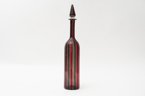 GIO PONTI : Bottiglia con tappo, 1960 ca.  - Asta Incanti d'Arte - Associazione Nazionale - Case d'Asta italiane