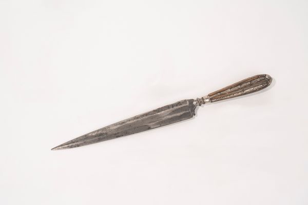 Coltello con manico in argento e corno, Genova, secoli XVIII-XIX  - Asta Incanti d'Arte - Associazione Nazionale - Case d'Asta italiane