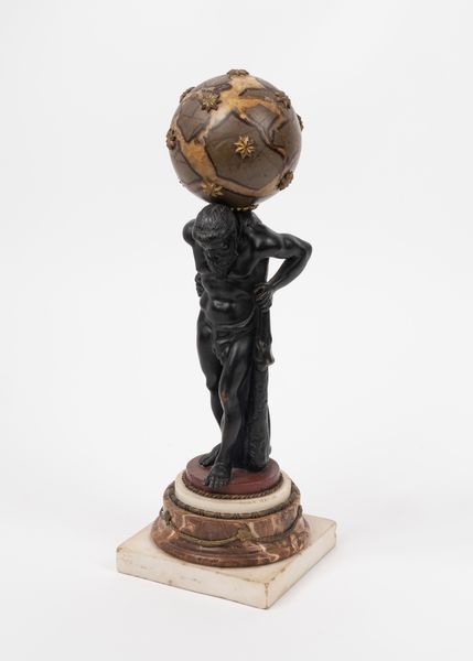 Scultura in bronzo e marmo, fine secolo XVIII - inizi secolo XIX  - Asta Incanti d'Arte - Associazione Nazionale - Case d'Asta italiane