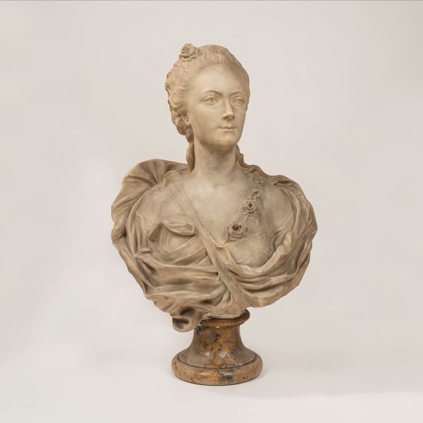 Scuola francese, secolo XVIII : Busto ritratto di gentildonna  - Asta Incanti d'Arte - Associazione Nazionale - Case d'Asta italiane