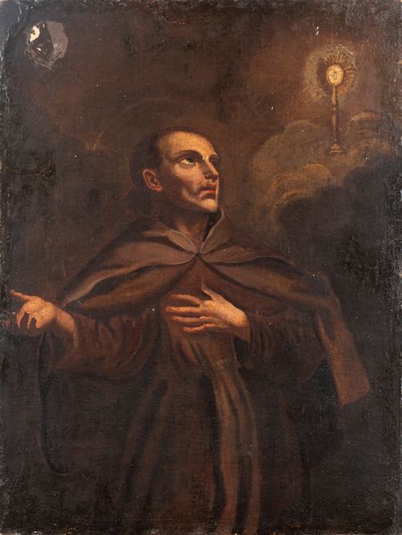 Scuola italiana, secolo XVIII : San Pasquale Baylon  - Asta Incanti d'Arte - Associazione Nazionale - Case d'Asta italiane