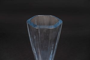 Vaso in cristallo, secolo XX  - Asta Incanti d'Arte - Associazione Nazionale - Case d'Asta italiane