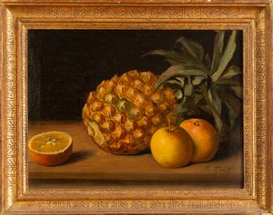 Scuola italiana, inizi secolo XX : Due nature morte  - Asta Incanti d'Arte - Associazione Nazionale - Case d'Asta italiane