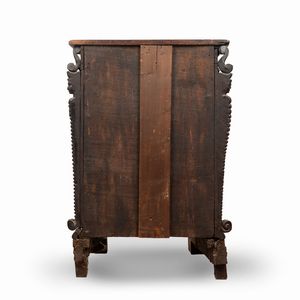 Credenza a Bambocci, Genova secoli XVI - XVII  - Asta Incanti d'Arte - Associazione Nazionale - Case d'Asta italiane