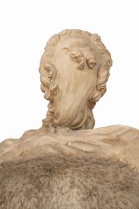 Scuola francese, secolo XVIII : Busto ritratto di gentildonna  - Asta Incanti d'Arte - Associazione Nazionale - Case d'Asta italiane