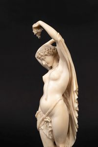 Scuola francese, secolo XIX : ☼ Venere e Amore (Allegoria della primavera)  - Asta Incanti d'Arte - Associazione Nazionale - Case d'Asta italiane