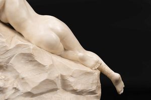 Nudo femminile disteso, inizi secolo XX  - Asta Incanti d'Arte - Associazione Nazionale - Case d'Asta italiane