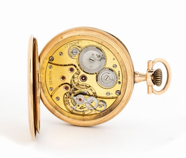 ZENITH : Orologio da tasca in oro  - Asta Gioielli e Orologi - Associazione Nazionale - Case d'Asta italiane