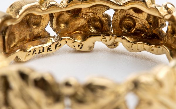 Federico Buccellati : Collezione ETERNELLE: fede in oro giallo  - Asta Gioielli e Orologi - Associazione Nazionale - Case d'Asta italiane