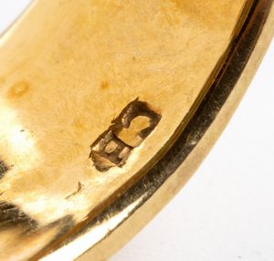 Anello in oro con diamanti e smeraldi  - Asta Gioielli e Orologi - Associazione Nazionale - Case d'Asta italiane