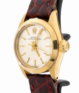 ROLEX : Lady Oyster Perpetual Ref. 6618  - Asta Gioielli e Orologi - Associazione Nazionale - Case d'Asta italiane