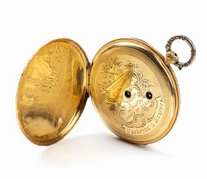 Orologio da tasca in oro  - Asta Gioielli e Orologi - Associazione Nazionale - Case d'Asta italiane