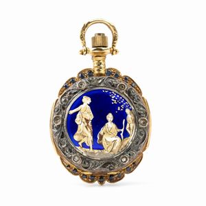 Dressler - Orologio da tasca in oro 18K