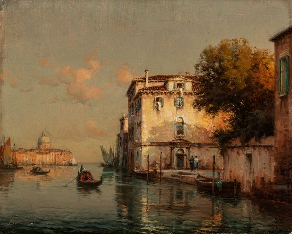 Antoine Bouvard : Venezia  - Asta Arte Figurativa tra XIX e XX Secolo - Associazione Nazionale - Case d'Asta italiane