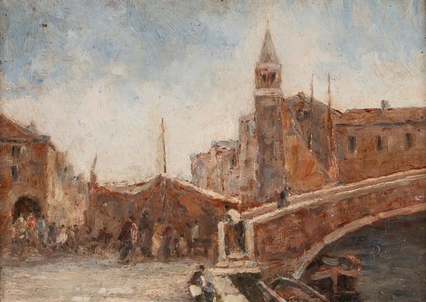 EUGENIO BONIVENTO : Chioggia  - Asta Arte Figurativa tra XIX e XX Secolo - Associazione Nazionale - Case d'Asta italiane