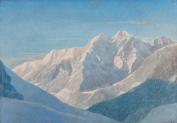 Camillo Galizzi : Monte Rosa  - Asta Arte Figurativa tra XIX e XX Secolo - Associazione Nazionale - Case d'Asta italiane