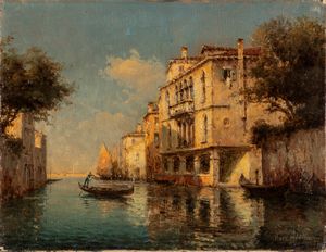 Antoine Bouvard - Venezia, scorcio a Cannaregio