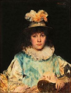 Federico Andreotti : Il paggio  - Asta Arte Figurativa tra XIX e XX Secolo - Associazione Nazionale - Case d'Asta italiane