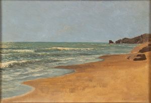 Stefan Aleksander Bakalowicz - Spiaggia assolata