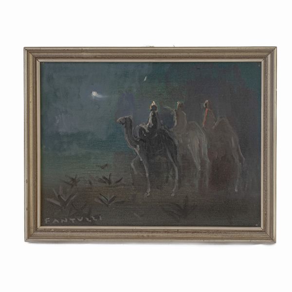 Eliano Fantuzzi : Re Magi  - Asta Smart Auction: arredi, dipinti, sculture, argenti e altro a prezzi vantaggiosi - Associazione Nazionale - Case d'Asta italiane