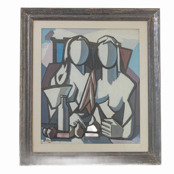 Achille Sdruscia : Figure  - Asta Smart Auction: arredi, dipinti, sculture, argenti e altro a prezzi vantaggiosi - Associazione Nazionale - Case d'Asta italiane